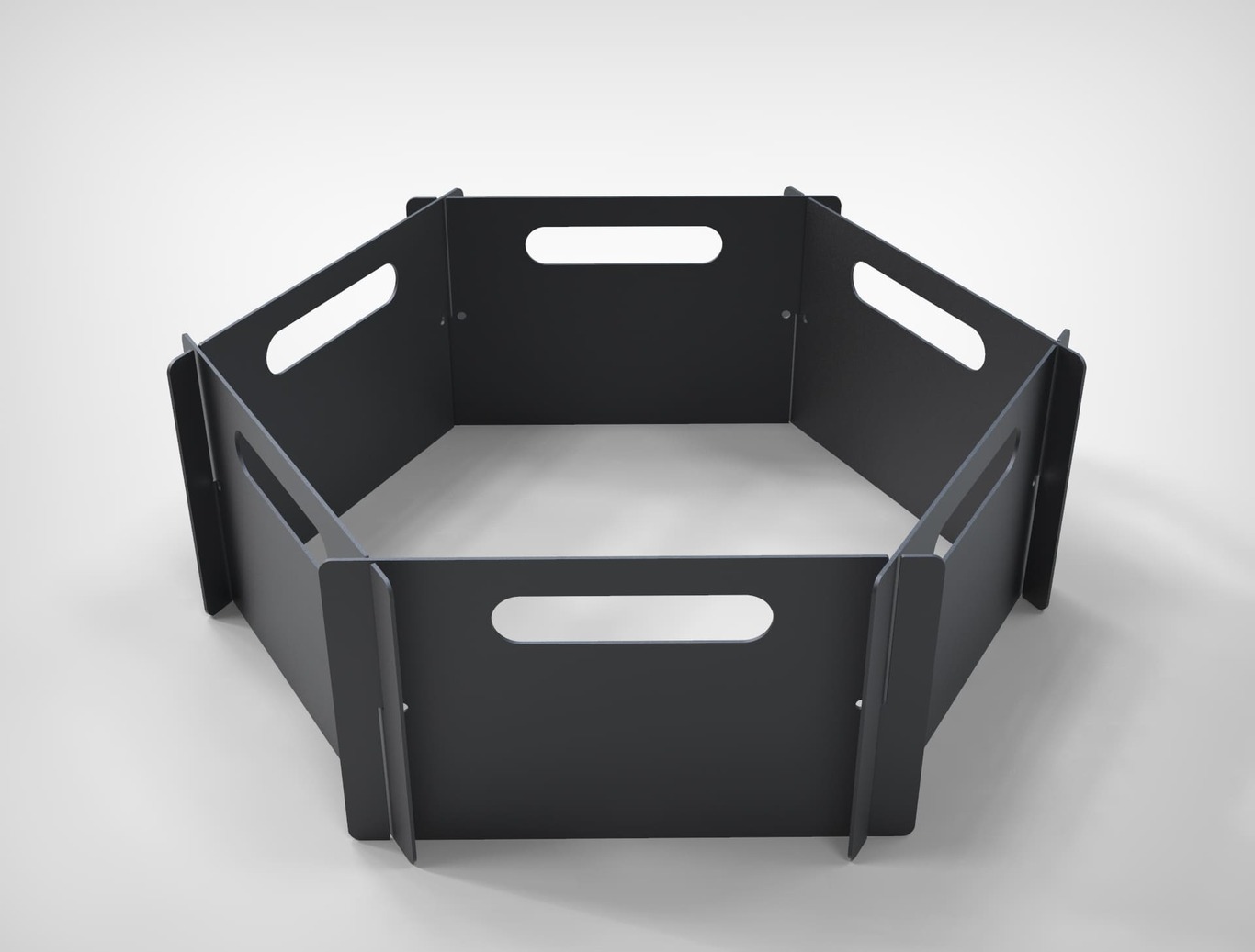 Anneau de Foyer Pliable. Fichiers DXF pour découpe laser et plasma. Фото 9