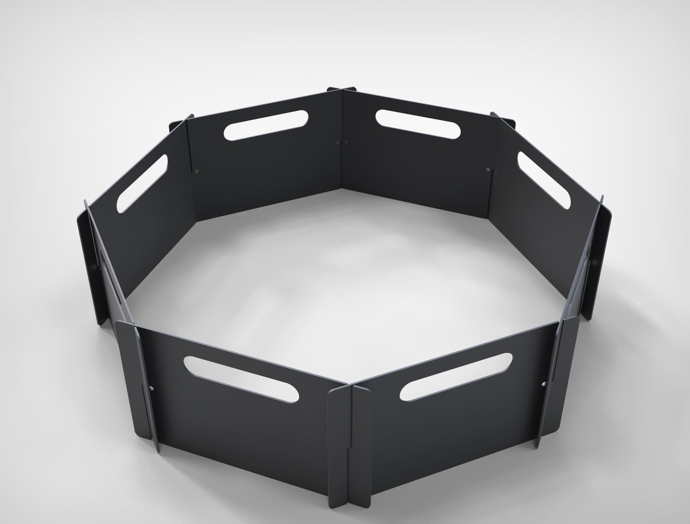 Anneau de Foyer Pliable. Fichiers DXF pour découpe laser et plasma. Фото 13