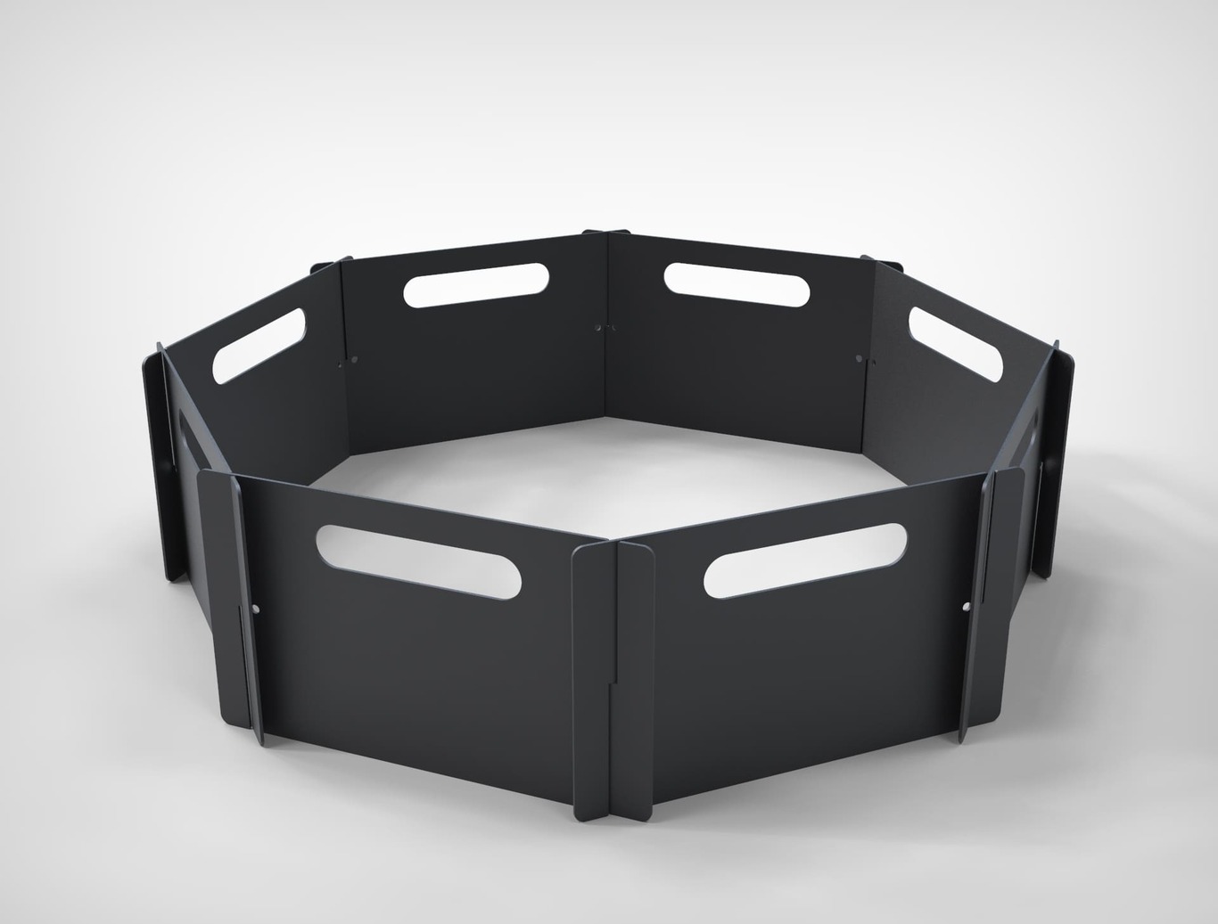 Anneau de Foyer Pliable. Fichiers DXF pour découpe laser et plasma. Фото 12