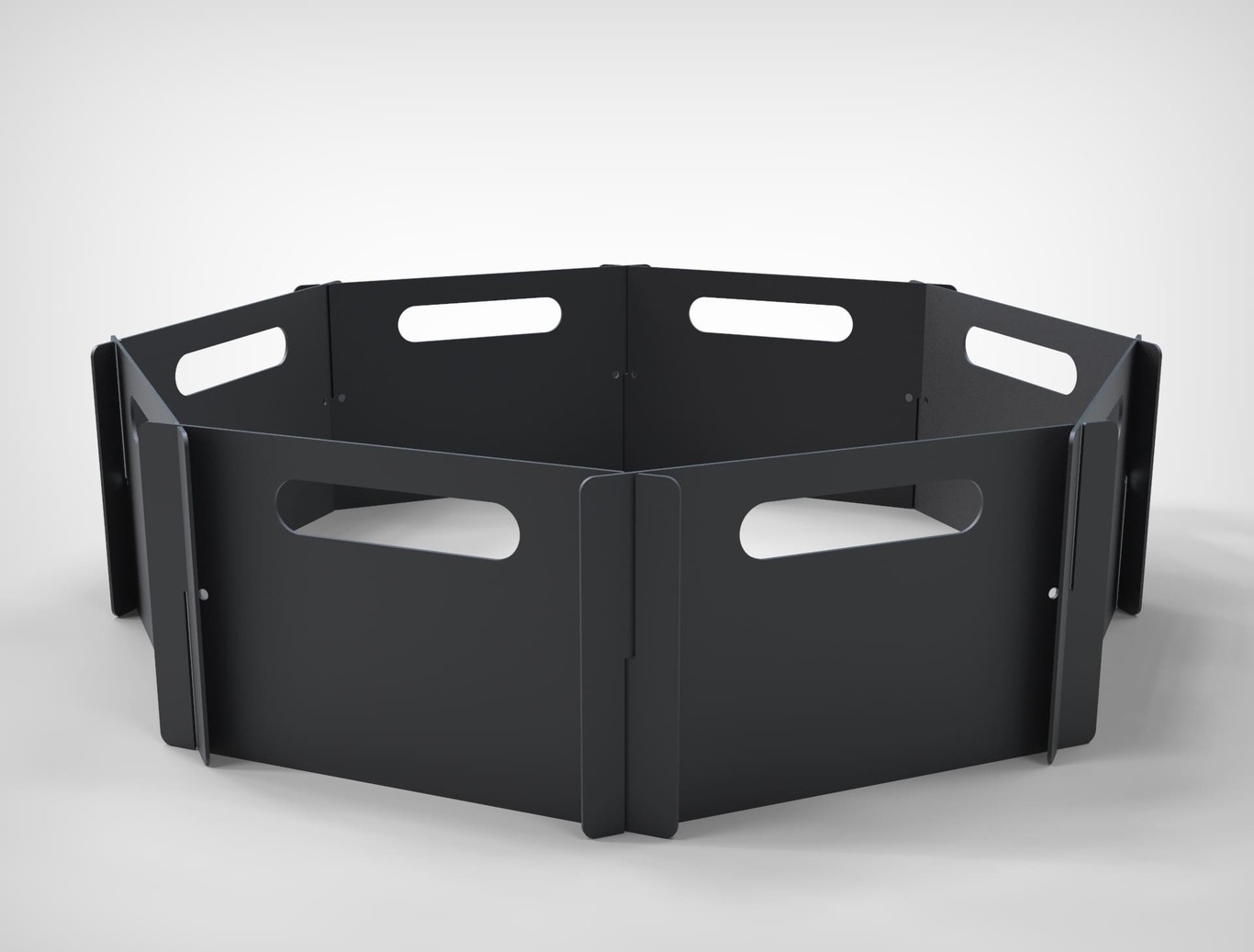 Anneau de Foyer Pliable. Fichiers DXF pour découpe laser et plasma. Фото 14