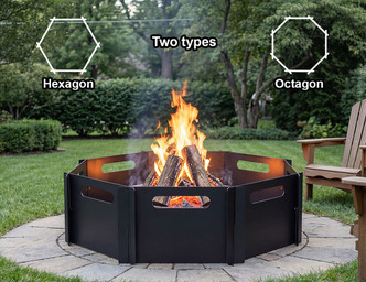 Flat-Pack Ring Fire Pit. DXF files for laser, plasma cutting