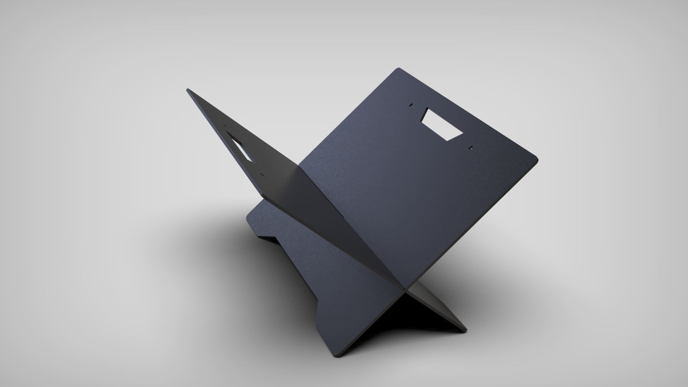 Slider Rectangular Fire Pit. DXF files for laser, plasma cutting. Фото 3