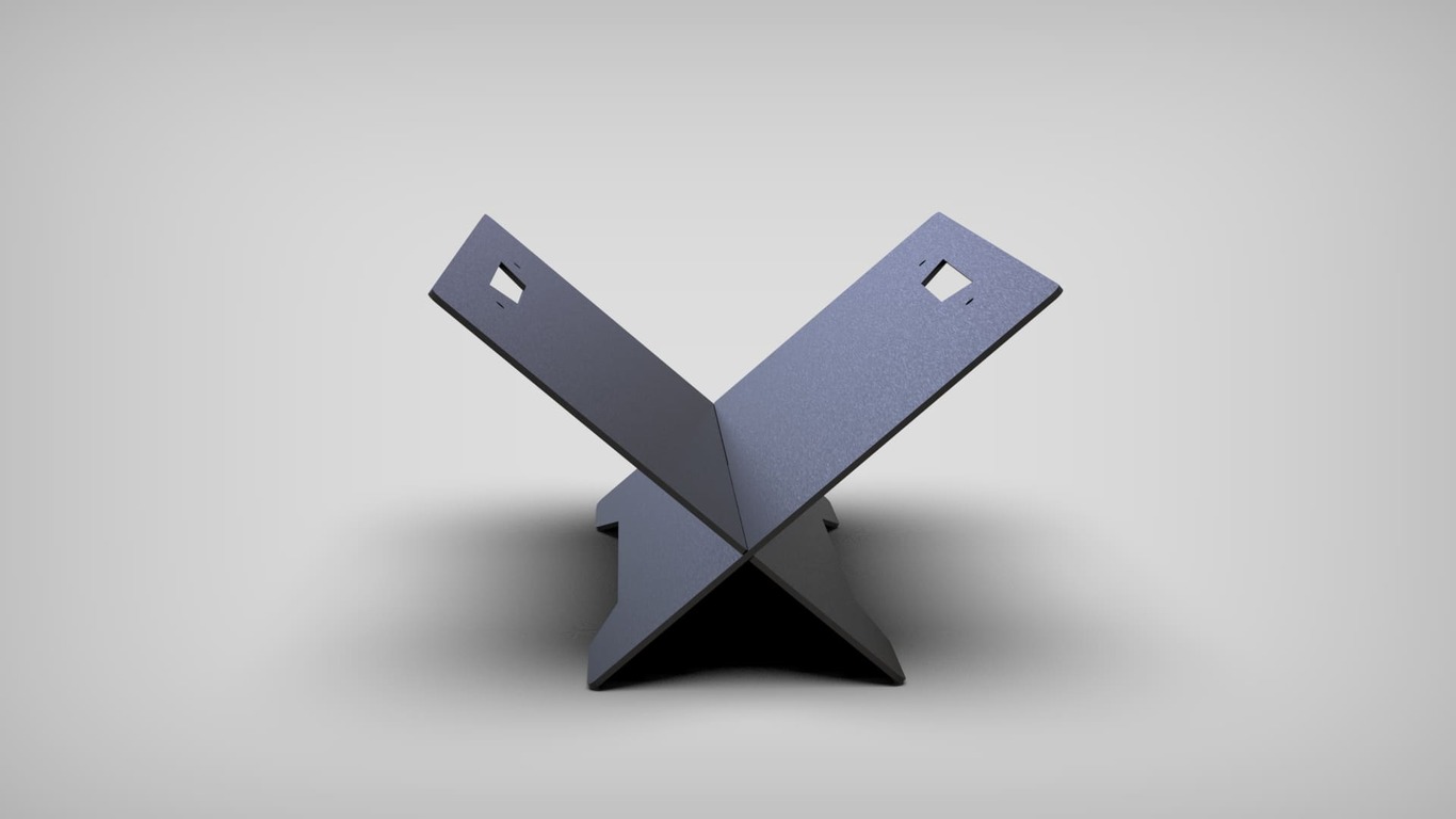 Slider Rectangular Fire Pit. DXF files for laser, plasma cutting. Фото 5
