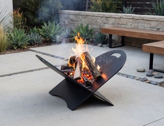 Slider Rounded Fire Pit. DXF files for laser, plasma cutting