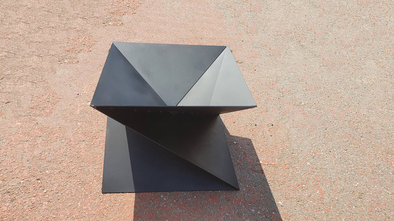 19-Inch Twist Fire Pit V1. DXF files for laser, plasma cutting. Фото 6