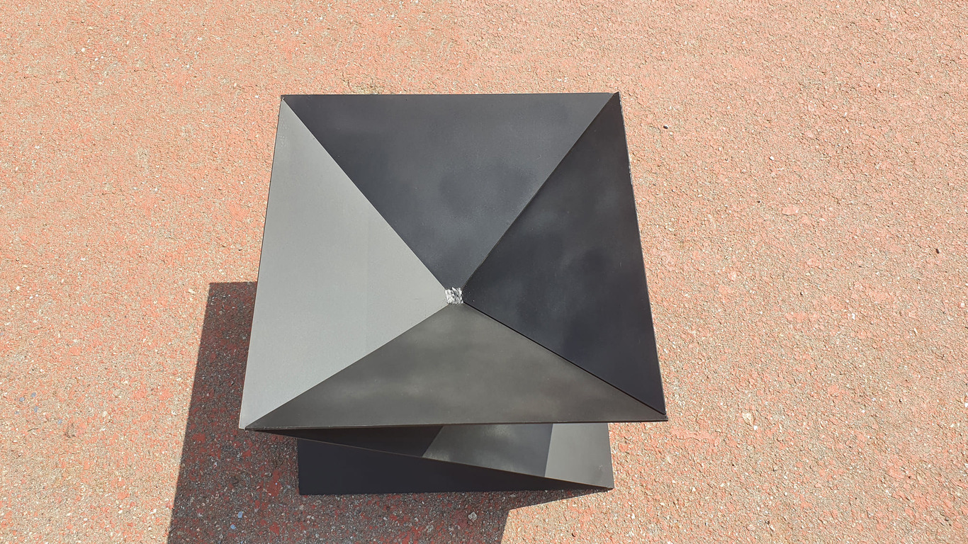 19-Inch Twist Fire Pit V1. DXF files for laser, plasma cutting. Фото 7