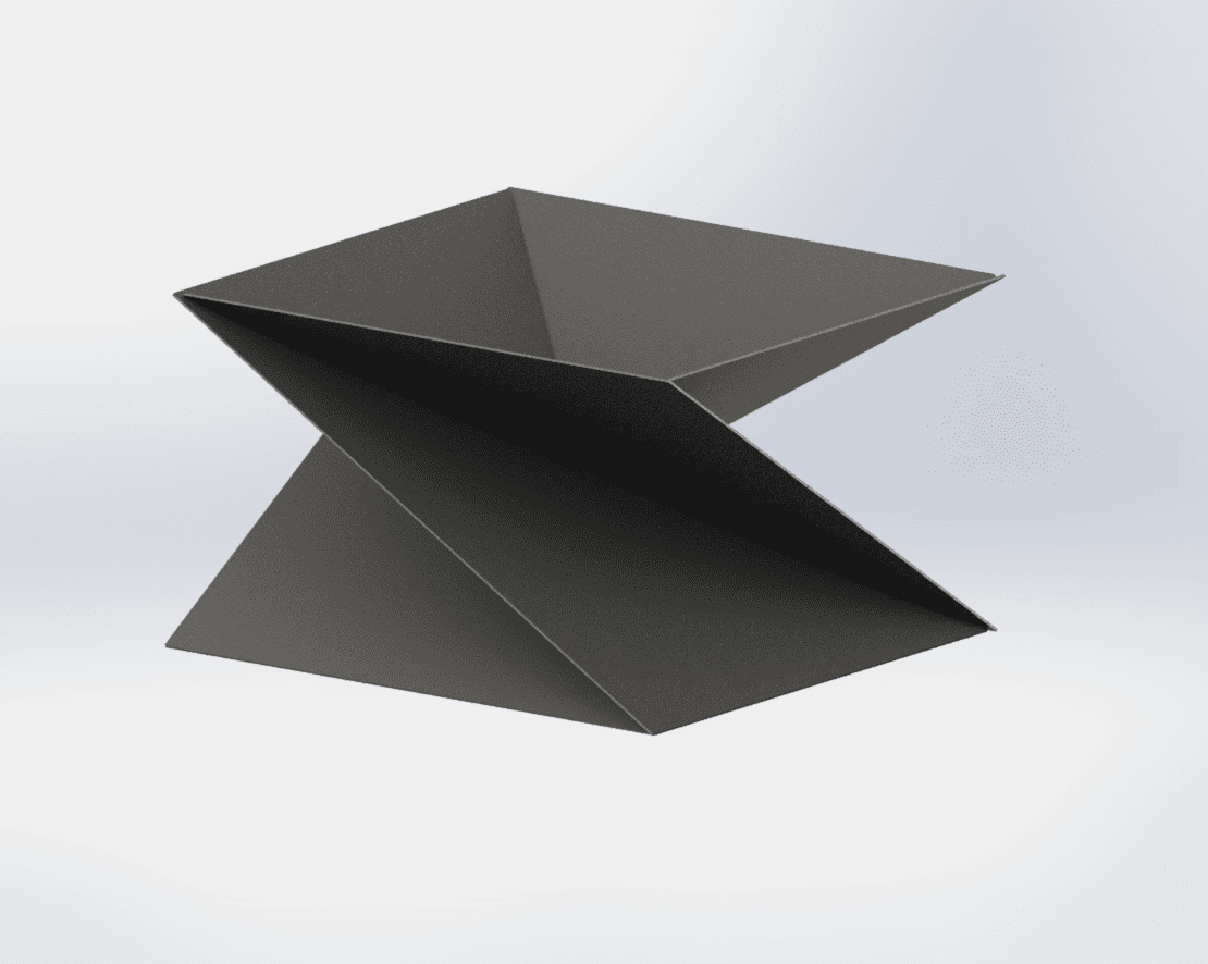 27-Inch Twist Fire Pit V1. DXF files for laser, plasma cutting. Фото 7