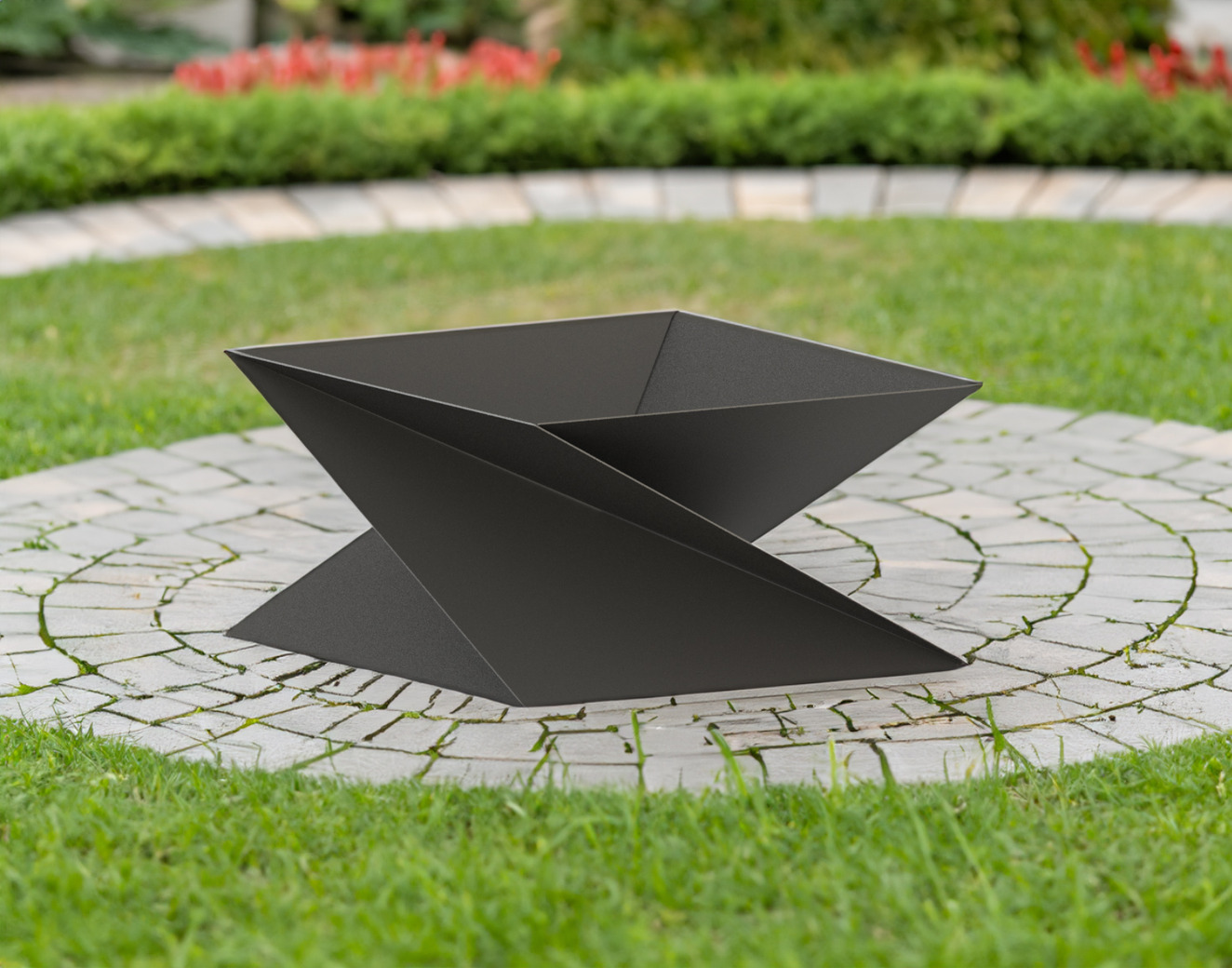 35-Inch Twist Fire Pit V1. DXF files for laser, plasma cutting. Фото 4