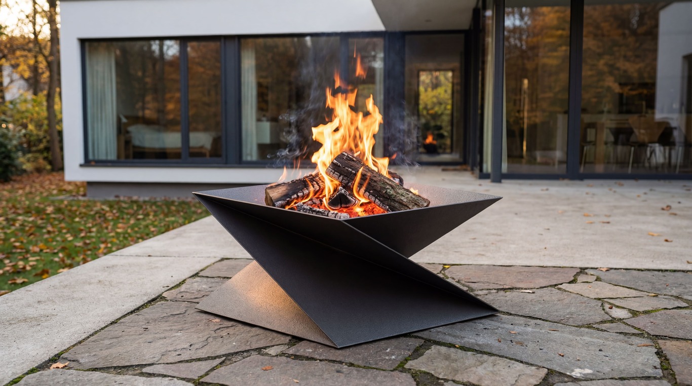 35-Inch Twist Fire Pit V1. DXF files for laser, plasma cutting. Фото 2