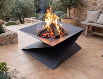 47-Inch Twist Fire Pit V1. DXF files for laser, plasma cutting
