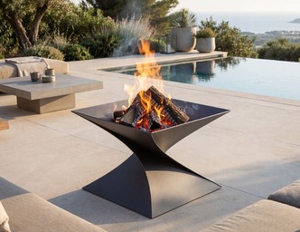 19-Inch Twist Fire Pit V2. DXF files for laser, plasma cutting