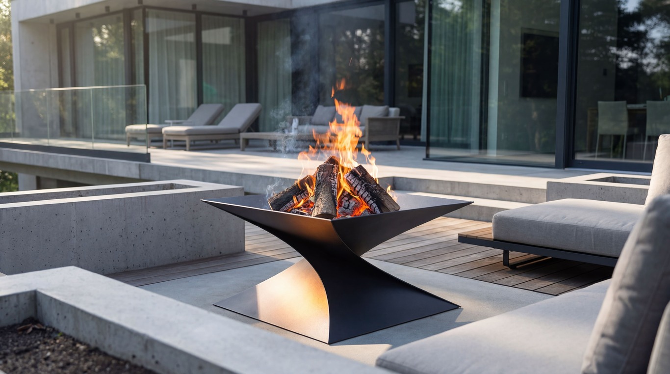 27-Inch Twist Fire Pit V2. DXF files for laser, plasma cutting. Фото 3