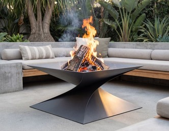47-Inch Twist Fire Pit V2. DXF files for laser, plasma cutting