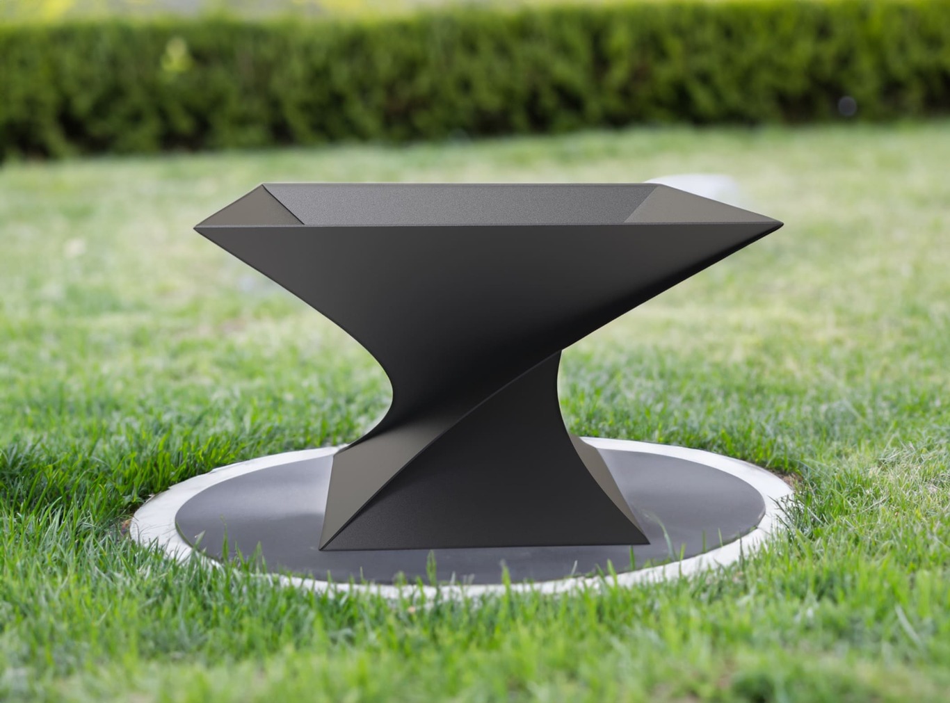 27-Inch Twist Fire Pit V3. DXF files for laser, plasma cutting. Фото 2