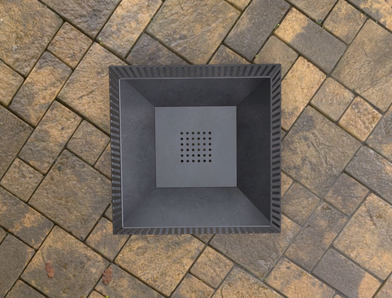 Square Fire Pit V3. DXF, SVG files for laser, plasma cutting. Фото 8