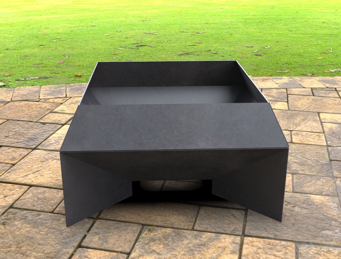 New Square Fire Pit. DXF, SVG files for laser, plasma cutting. Фото 8