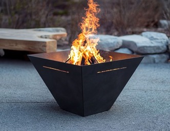 New Type Square Fire Pit. DXF, SVG files for laser, plasma cutting
