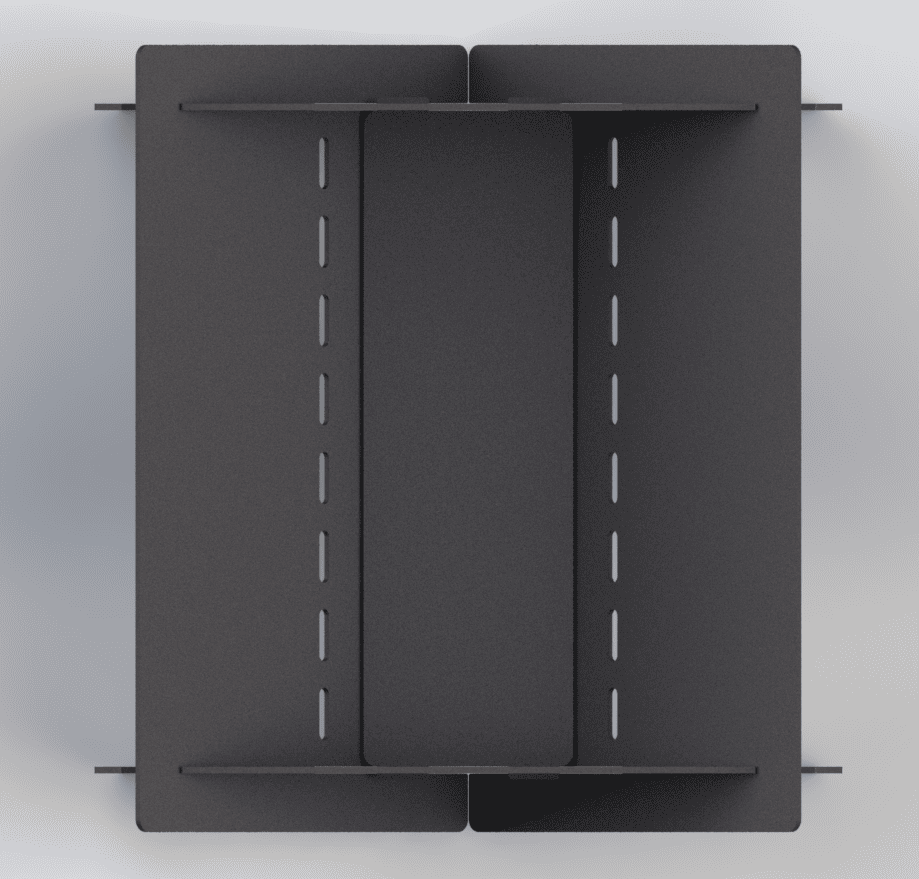 Quadro Light 23" Fire Pit. DXF files for laser, plasma cutting. Фото 7