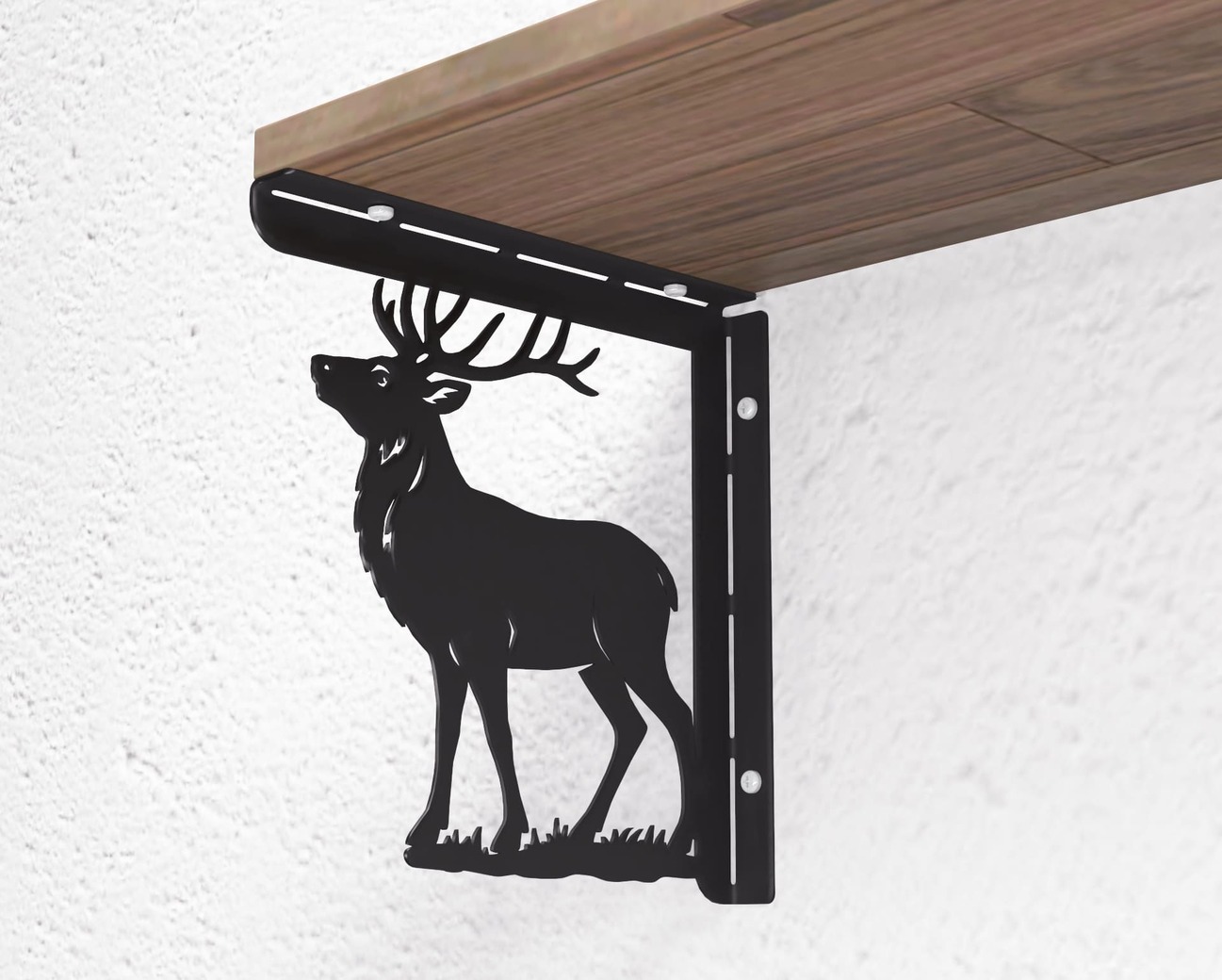 Deer Shelving Bracket. DXF, SVG files for plasma, laser cutting. Shelf Supports. Фото 9