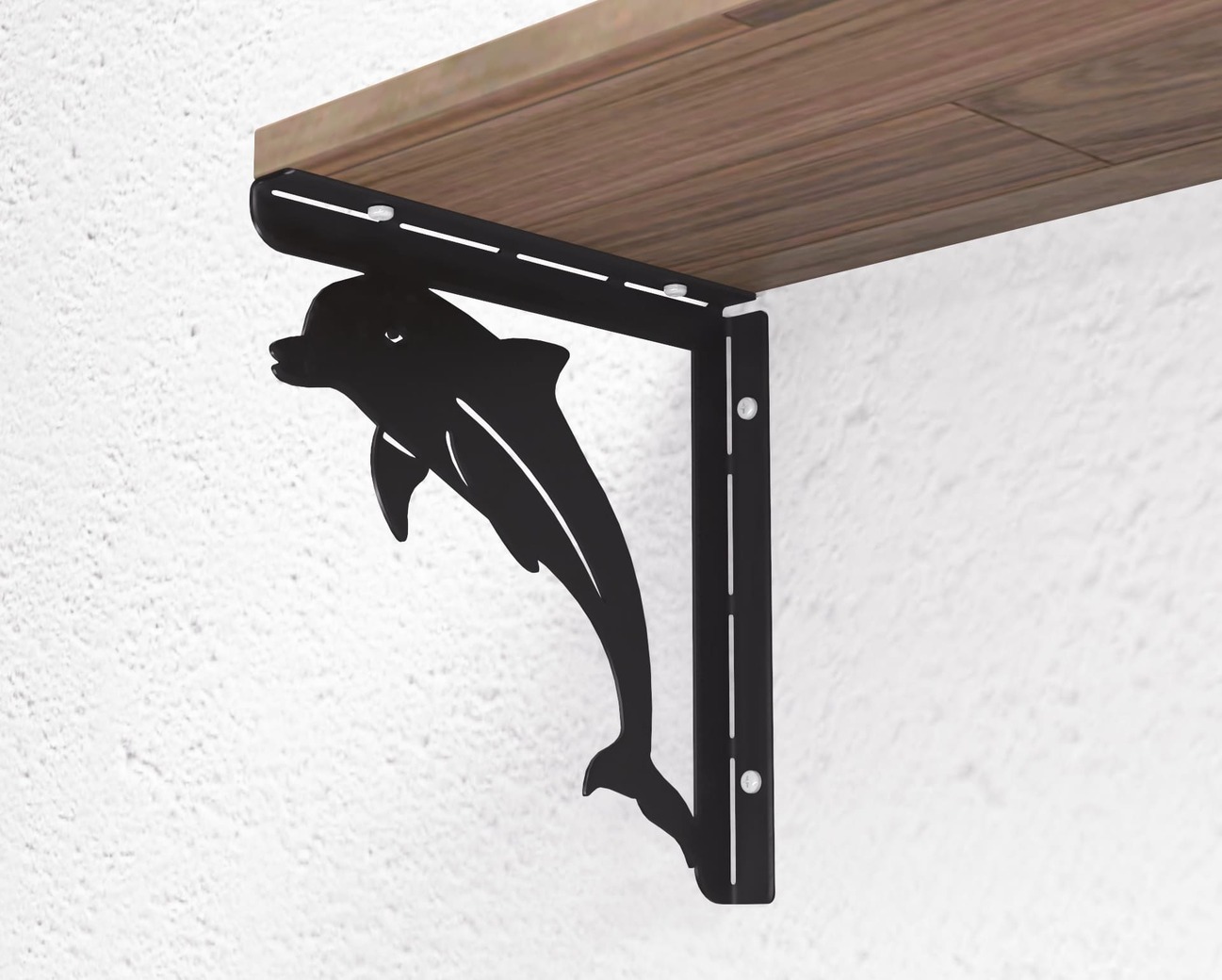 Dolphin Shelf Bracket. DXF, SVG files for plasma, laser cutting. Shelving Bracket. Фото 9