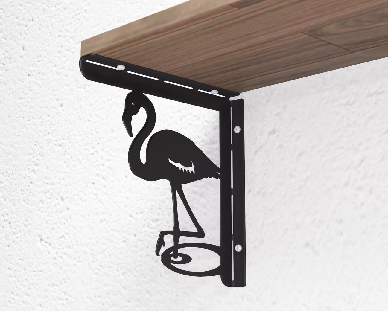 Suport raft Flamingo. Fișiere DXF, SVG pentru tăiere cu plasmă și laser. Suport pentru raft. Фото 9