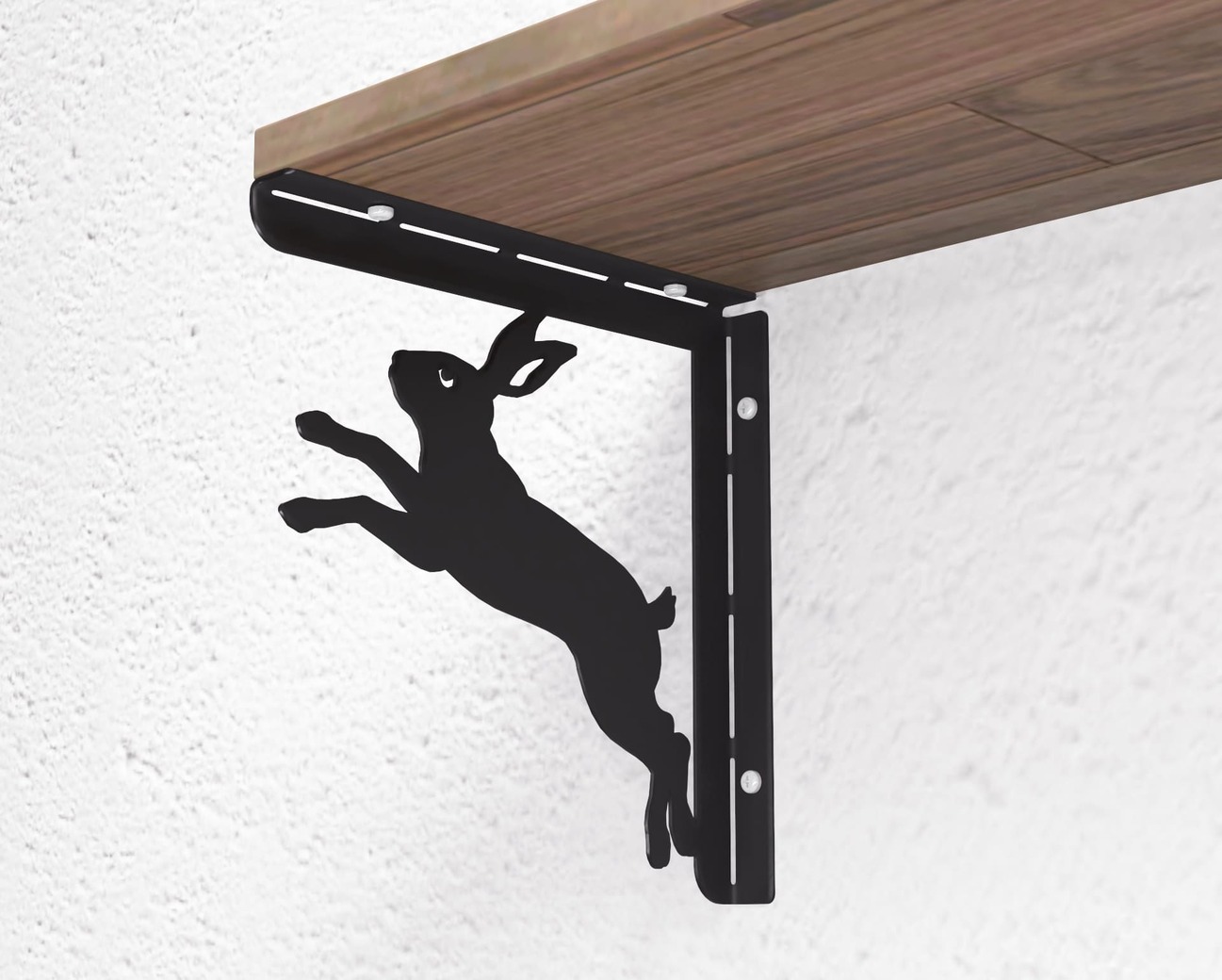 Suporte para prateleira Lebre. Arquivos DXF e SVG para corte e plasma a laser. Apoio para prateleira. Фото 8