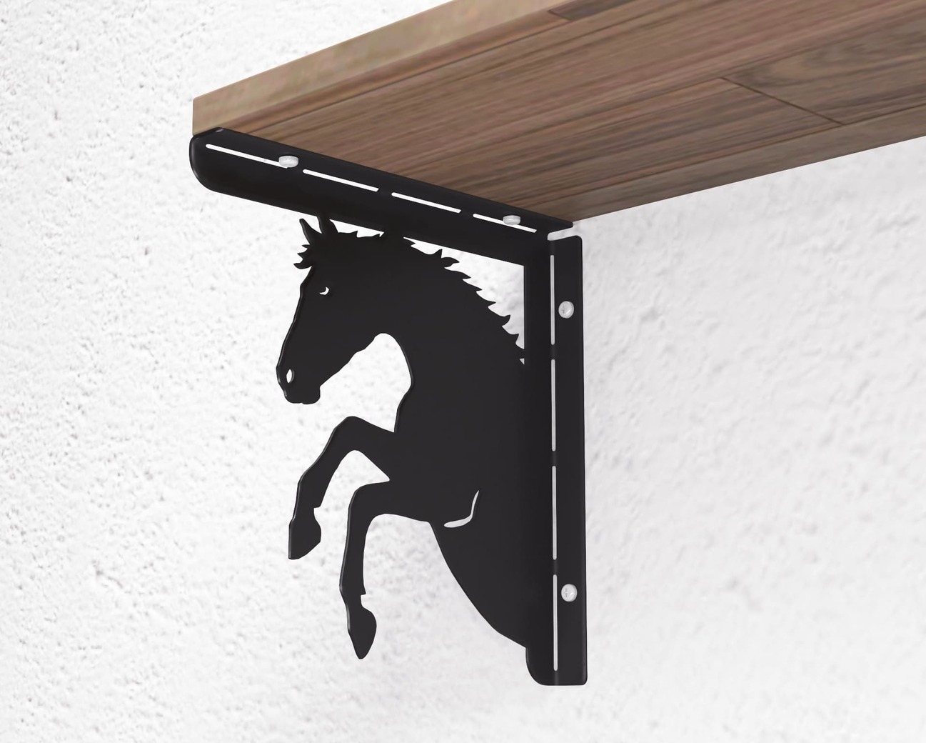 Horse Profile Shelf Bracket. DXF, SVG files for plasma, laser cutting. Shelving Bracket. Фото 9