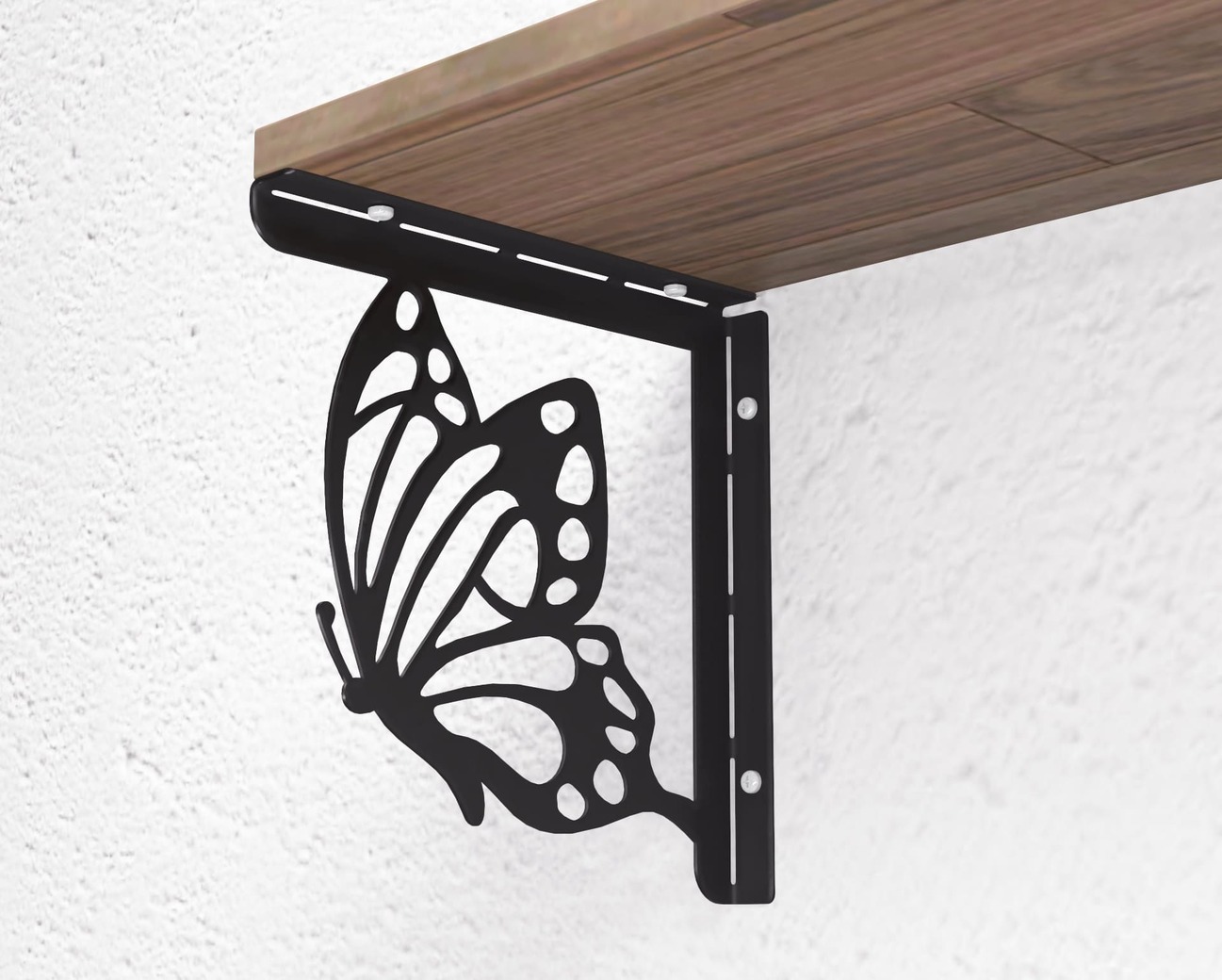 Monarch Butterfly Shelf Bracket. DXF, SVG files for plasma, laser cutting. Shelving Bracket. Фото 9