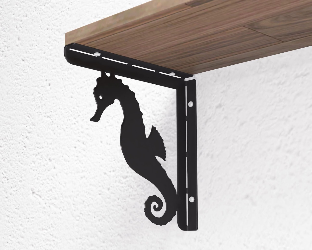 Seahorse Shelf Bracket. DXF, SVG files for plasma, laser cutting. Shelving Bracket. Фото 10
