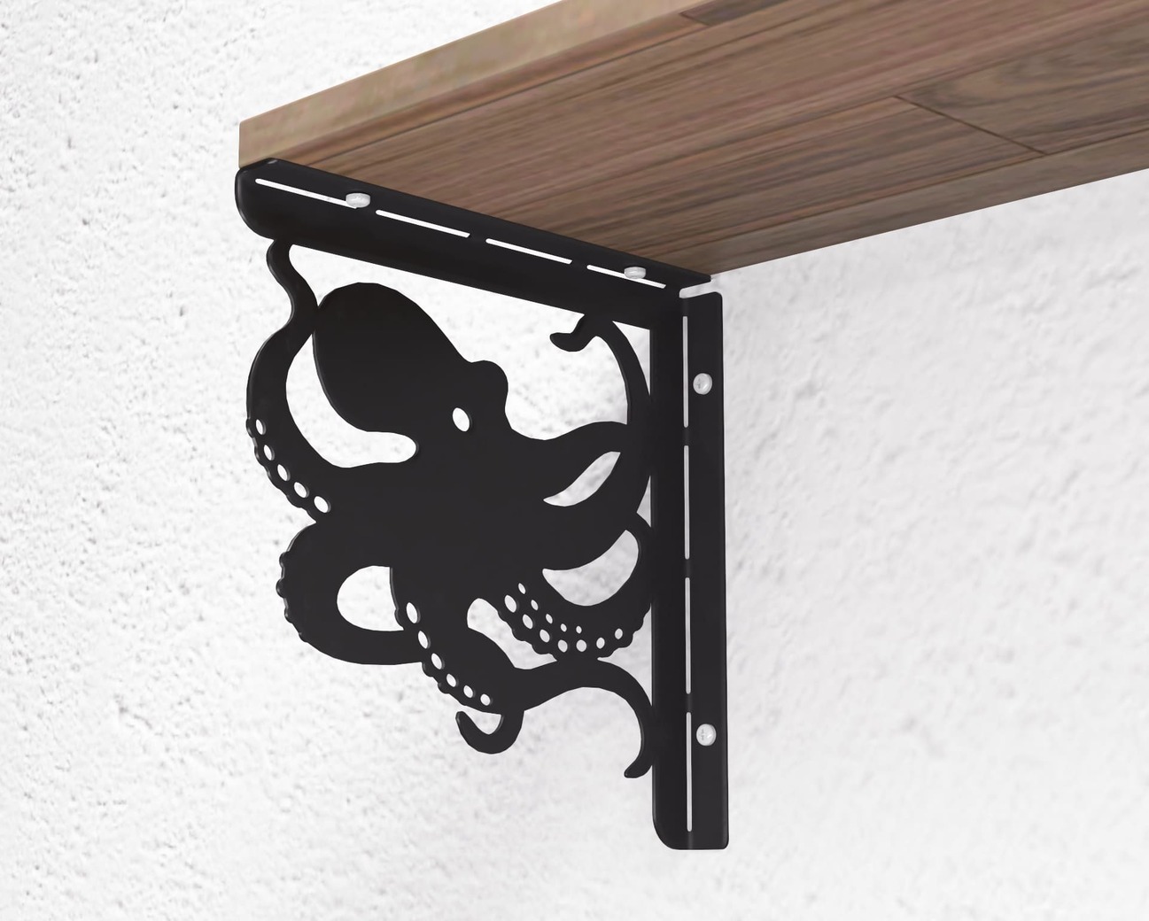 Octopus Shelf Bracket. DXF, SVG files for plasma, laser cutting. Shelving Bracket. Фото 8