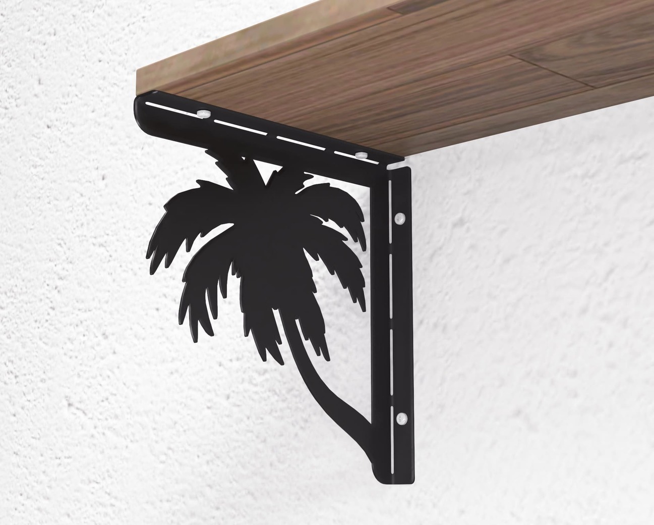 Palm Tree Shelf Bracket. DXF, SVG files for plasma, laser cutting. Shelving Bracket. Фото 9