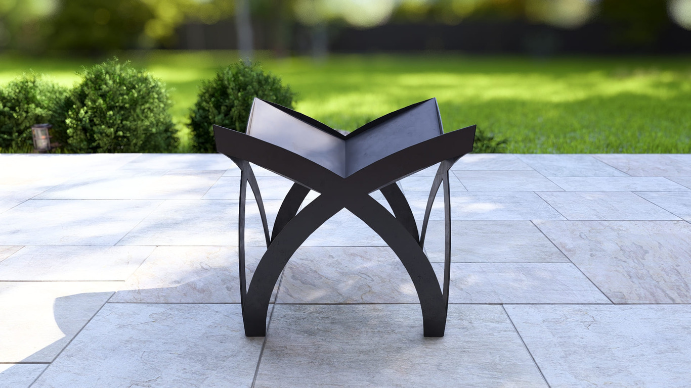 Clover Fire Pit. DXF, SVG files for plasma, laser cutting. Фото 11