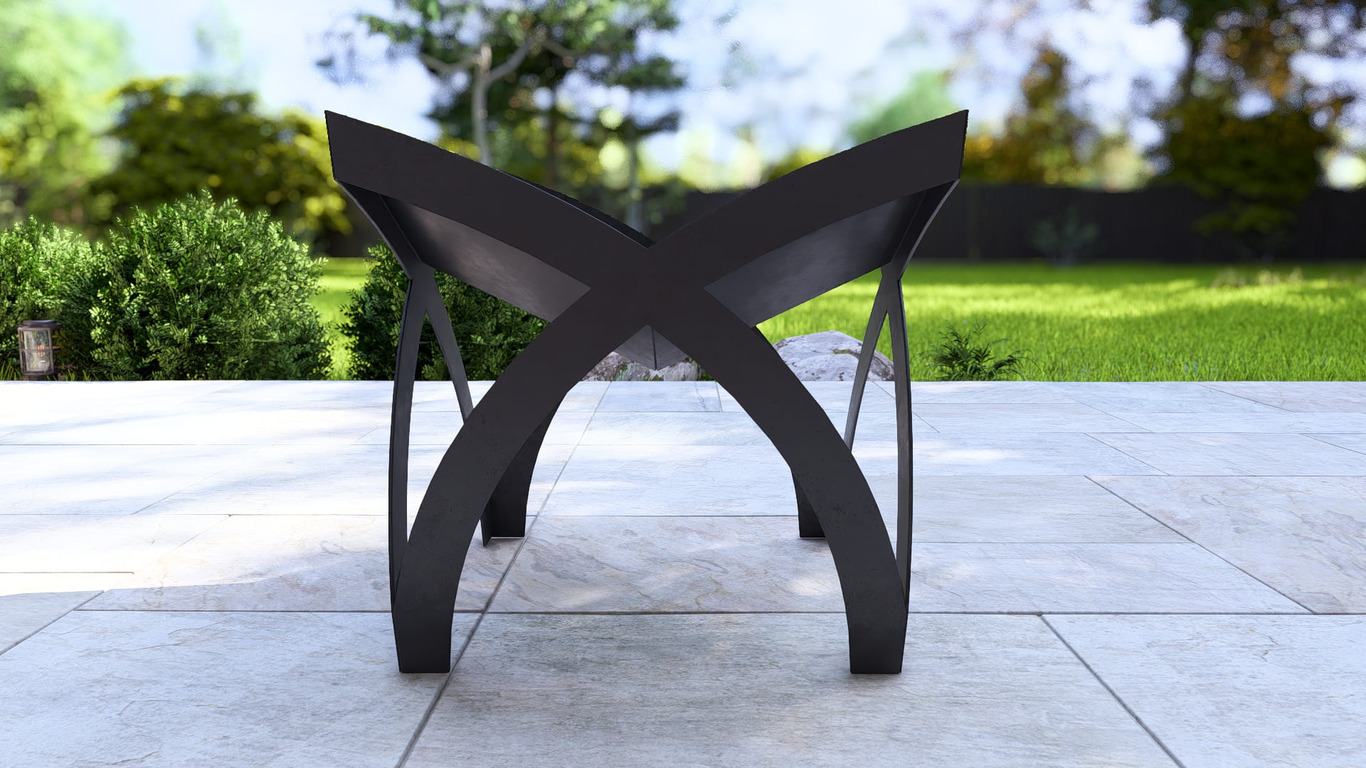 Clover Fire Pit. DXF, SVG files for plasma, laser cutting. Фото 12