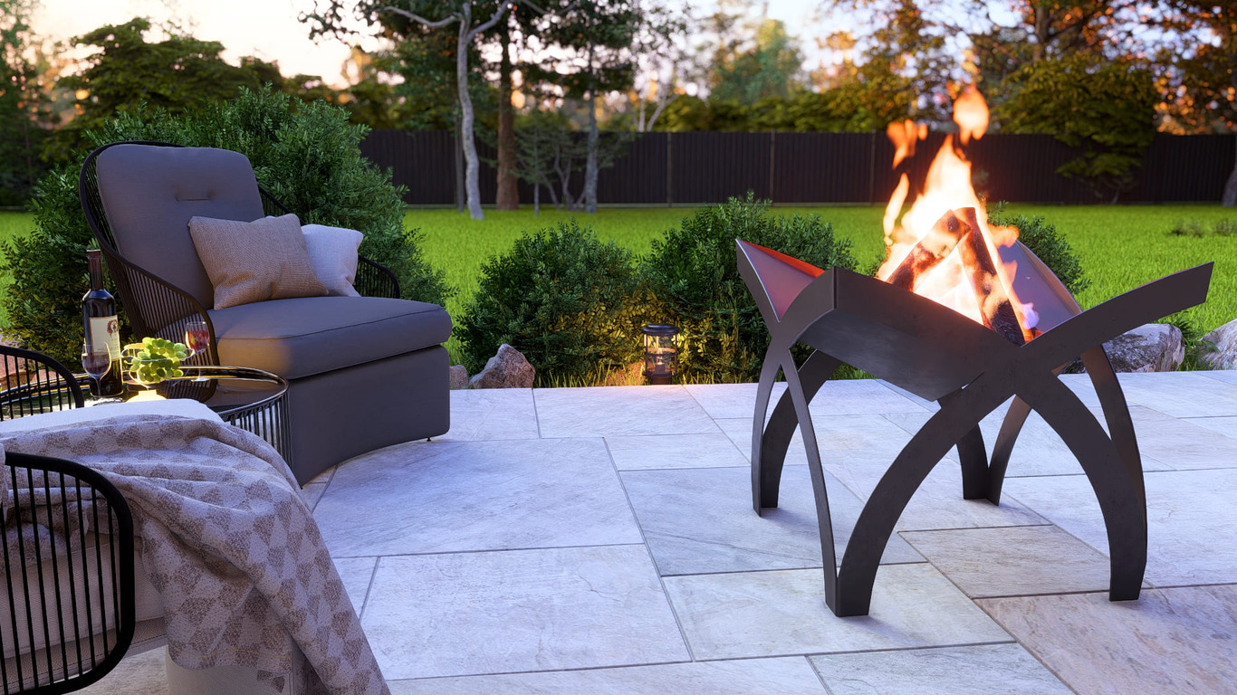 Clover Fire Pit. DXF, SVG files for plasma, laser cutting. Фото 4