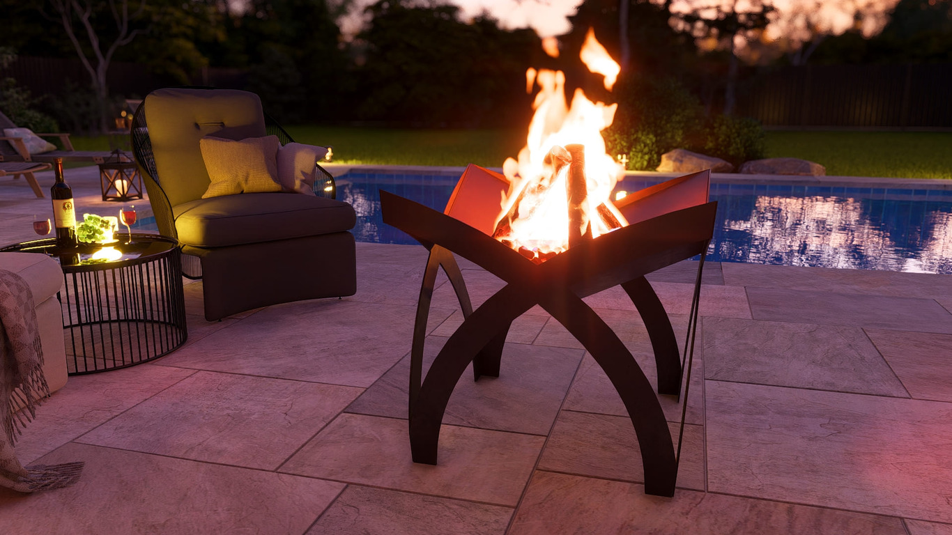 Clover Fire Pit. DXF, SVG files for plasma, laser cutting. Фото 7