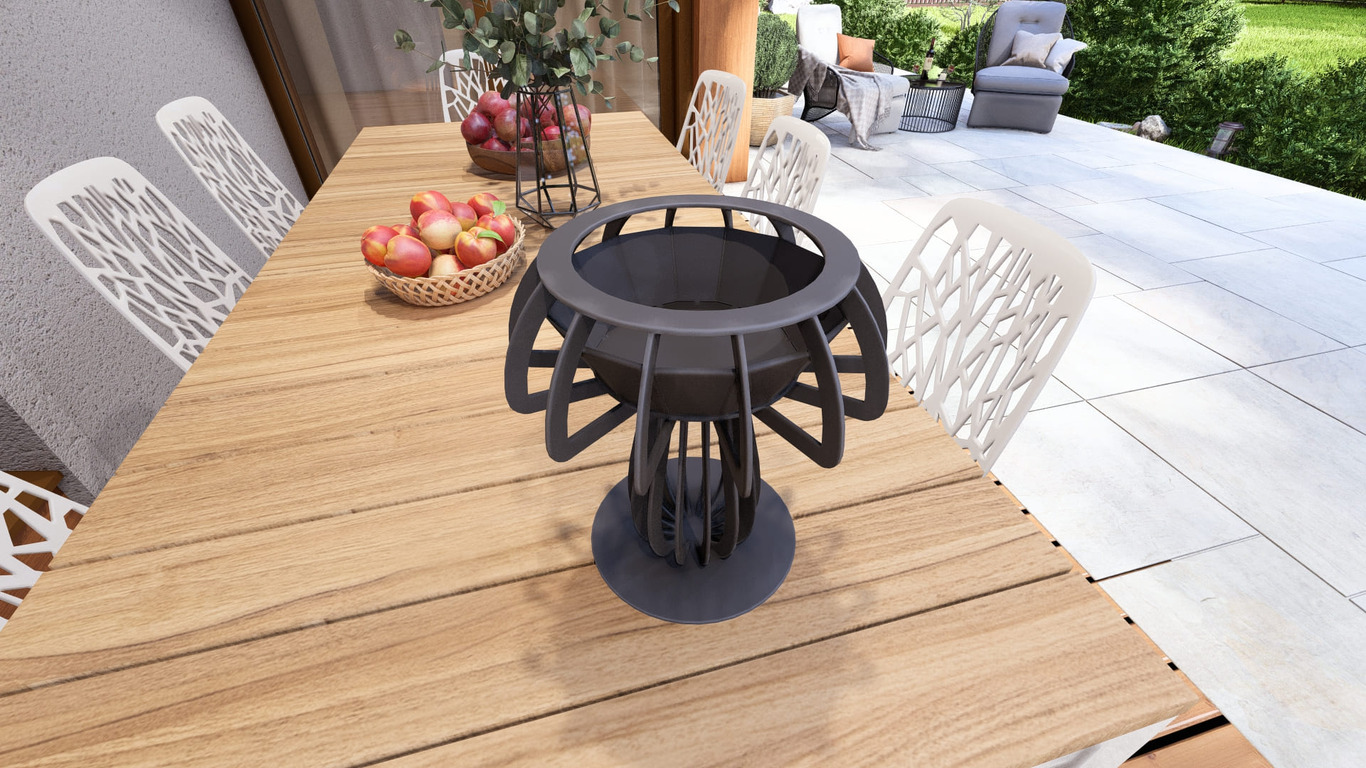 Mushroom Candle Holder. DXF, SVG files for plasma, laser cutting. Сandlestick. Фото 7