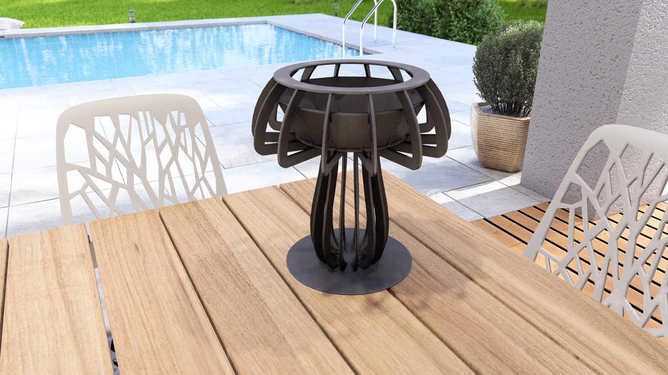 Mushroom Candle Holder. DXF, SVG files for plasma, laser cutting. Сandlestick. Фото 8