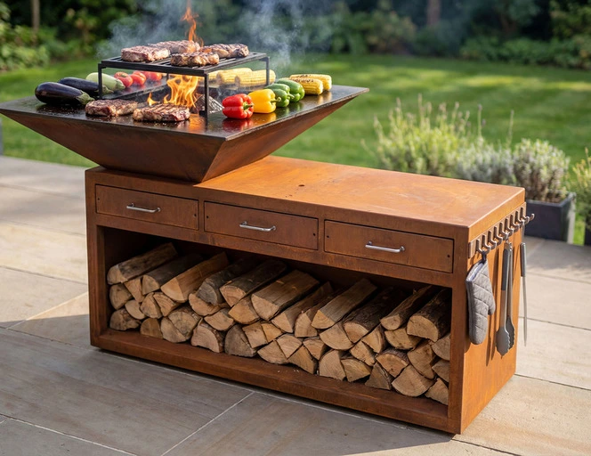 File DXF Per Griglia Verticale Da Barbecue – Mangal Schaschlik, Disegno Fai Da Te