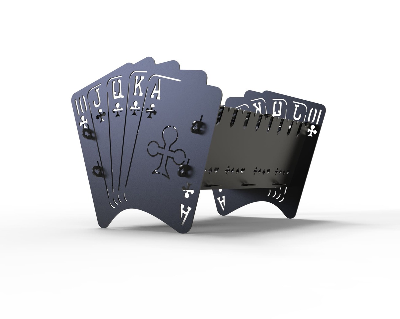 Royal Flush Fire Pit Grill Collection (4 Types). DXF files for laser, plasma cutting. Фото 10