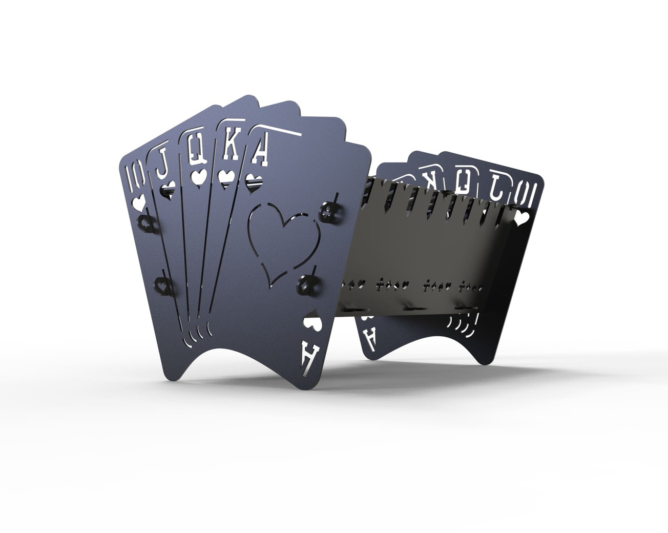 Royal Flush Fire Pit Grill Collection (4 Types). DXF files for laser, plasma cutting. Фото 11