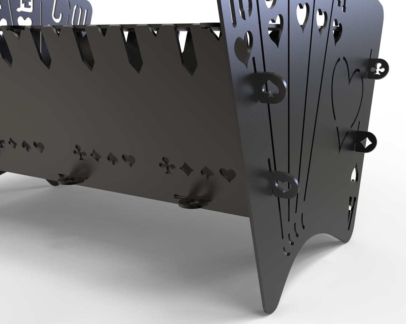 Royal Flush Fire Pit Grill Collection (4 Types). DXF files for laser, plasma cutting. Фото 21