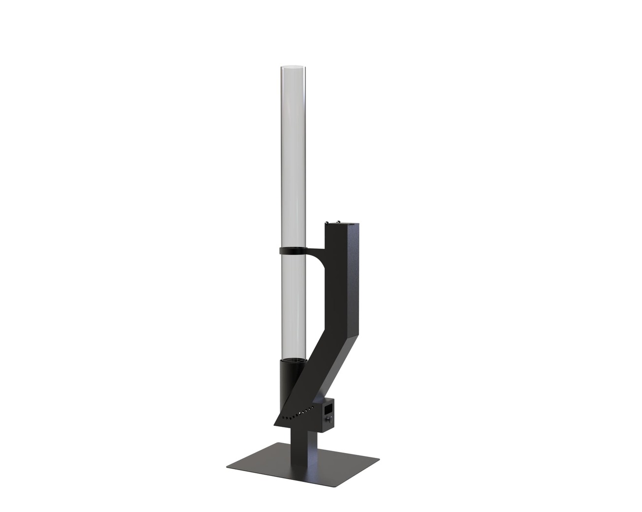 Wood Pellet Patio Heater. DXF files for laser, plasma cutting. Glass Tube Rocket Stove for Outdoor. Фото 7