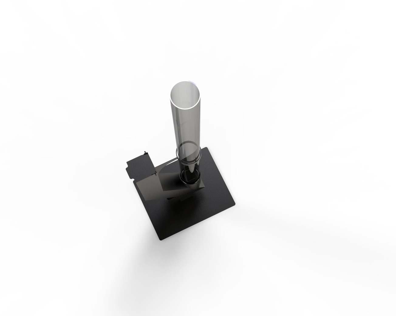 Wood Pellet Patio Heater. DXF files for laser, plasma cutting. Glass Tube Rocket Stove for Outdoor. Фото 15