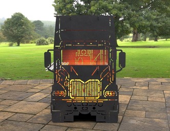 Car Fire Pit Grill No. 3. DXF, SVG files for laser, plasma cutting
