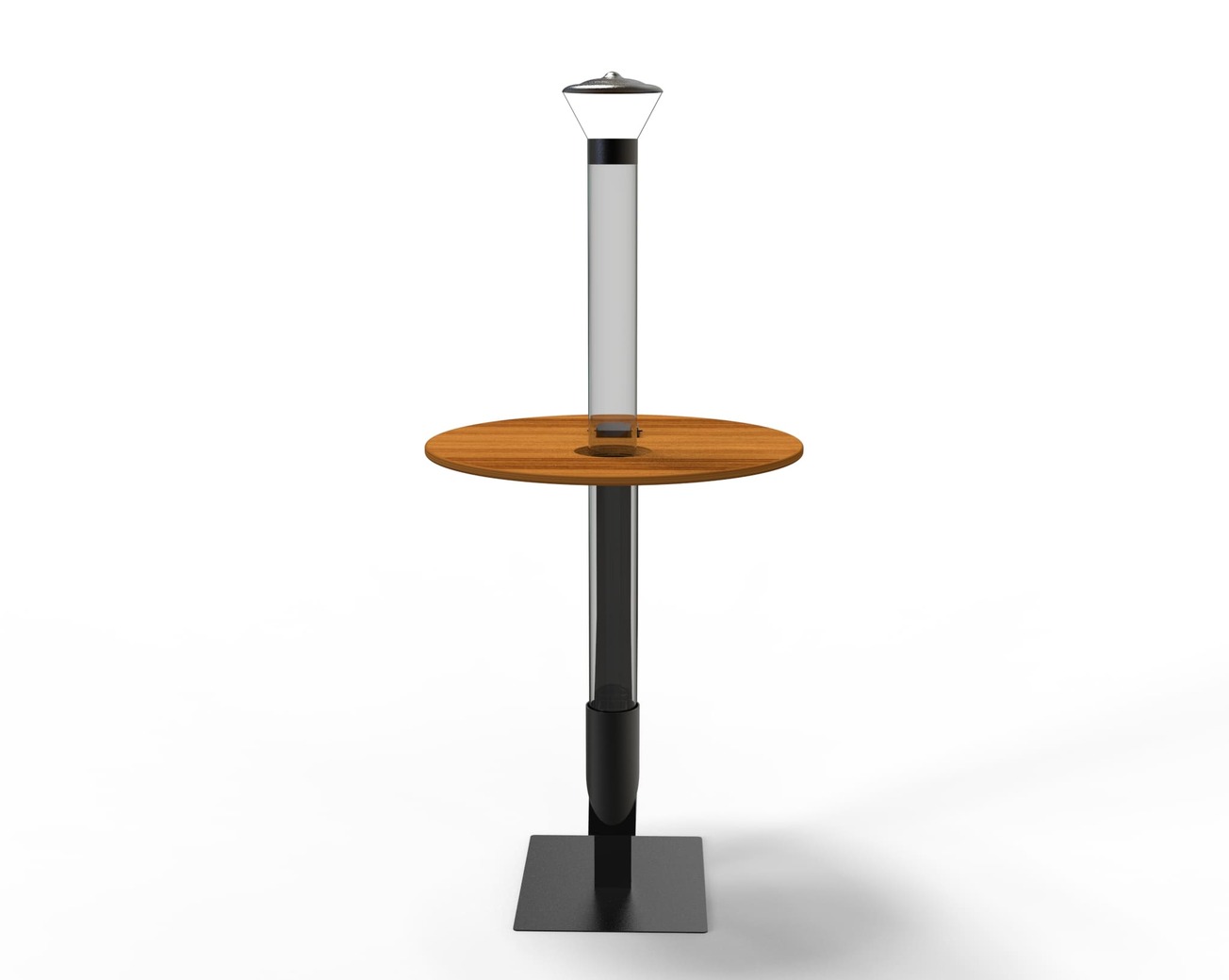 Wood Pellet Patio Heater with Tabletop. DXF files for laser, plasma cutting. Glass Tube Rocket Stove for Outdoor. Фото 9