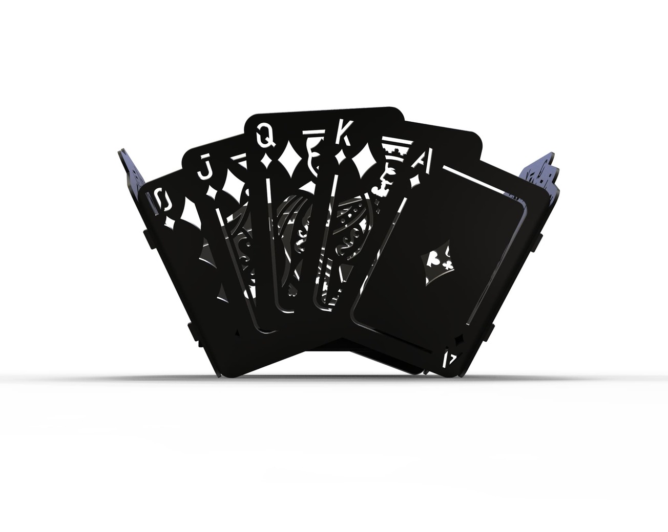 Royal Flush Fire Pit (2 Types). DXF files for laser, plasma cutting. Фото 12