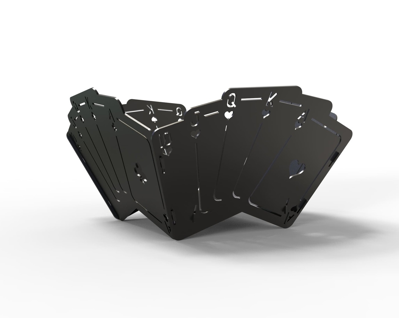 Royal Flush Fire Pit (2 Types). DXF files for laser, plasma cutting. Фото 14