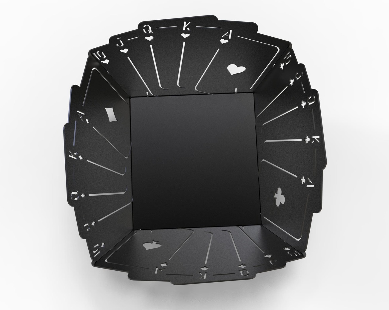 Royal Flush Fire Pit (2 Types). DXF files for laser, plasma cutting. Фото 18