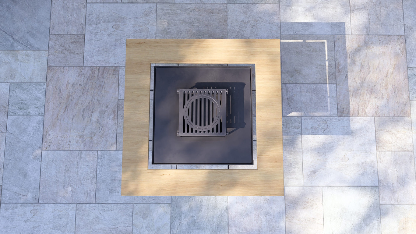 Collapsible 31-Inch Square BBQ Grill with Wooden Tabletop. DXF, SVG files for plasma, laser cutting. Plancha BBQ. Фото 16