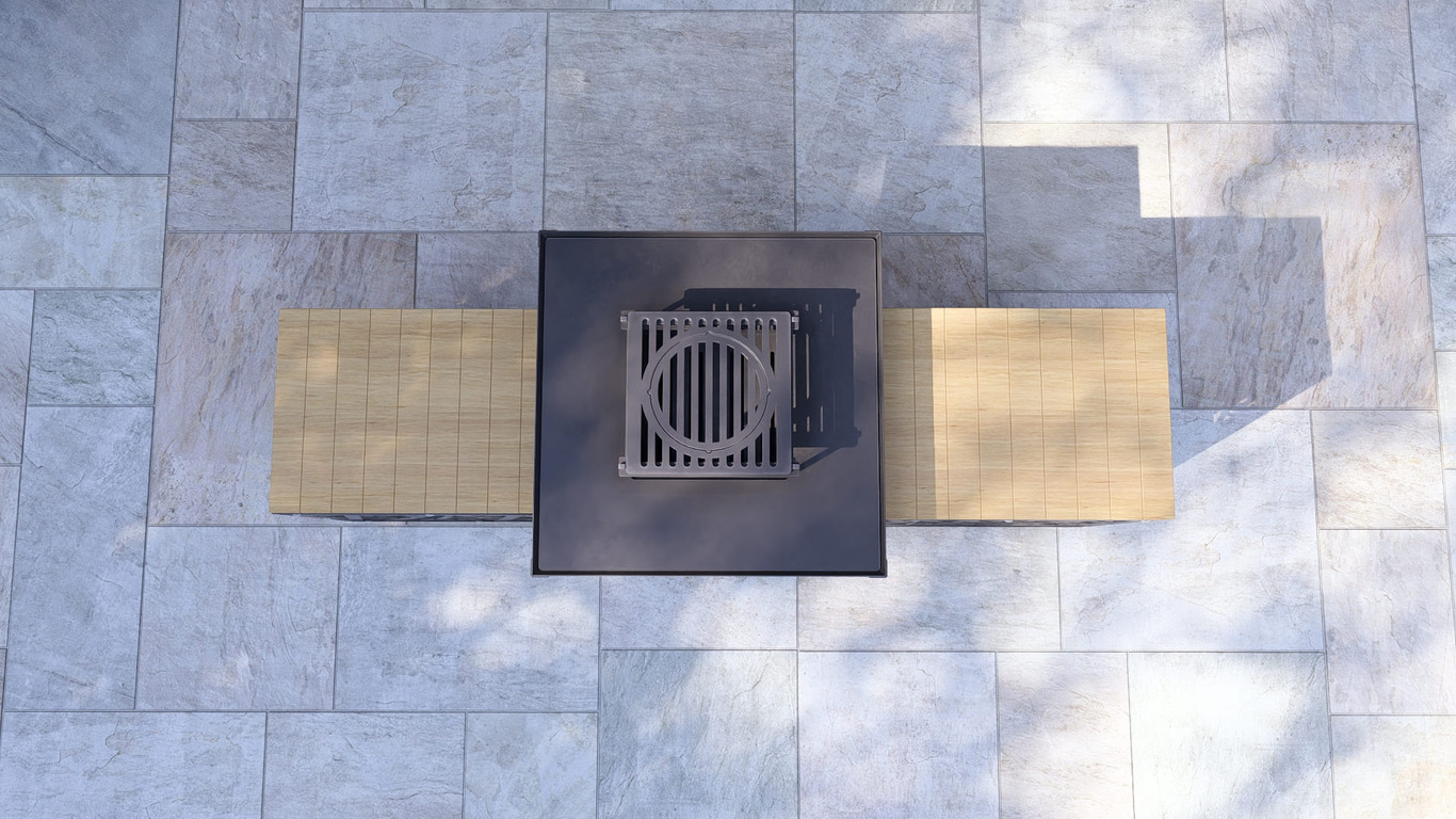 Barbecue carré pliable 780 mm avec deux tables. Fichiers DXF, SVG pour découpe plasma et laser. Plancha BBQ. Фото 22